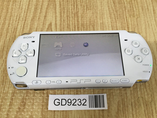 GD9232 With Defects - PSP-3000 PEARL WHITE SONY PSP Console Japan