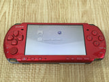 GD9259 Tested Working - PSP-3000 RADIANT RED BOXED SONY PSP Console Japan