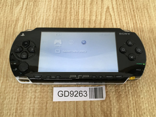 GD9263 With Defects - PSP-1000 BLACK SONY PSP Console Japan