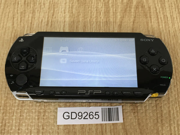 GD9265 With Defects - PSP-1000 BLACK SONY PSP Console Japan