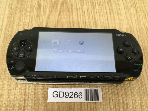 GD9266 Tested Working - PSP-1000 BLACK SONY PSP Console Japan