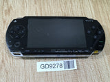 GD9278 Not Working - PSP-1000 BLACK SONY PSP Console Japan
