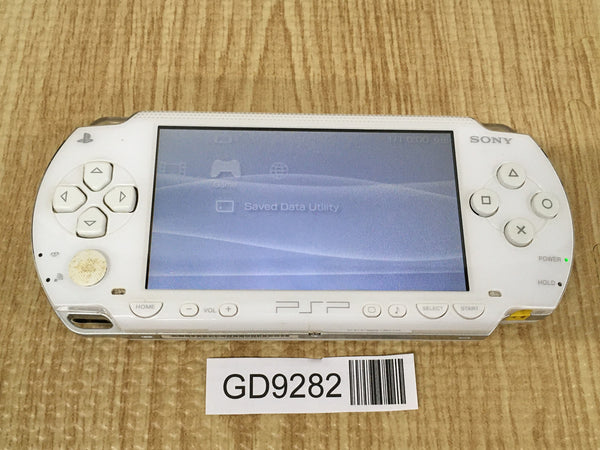 GD9282 With Defects - PSP-1000 CERAMIC WHITE SONY PSP Console Japan