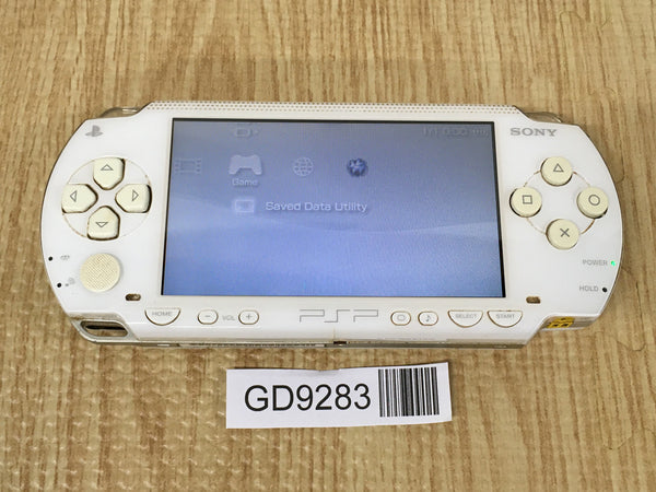 GD9283 With Defects - PSP-1000 CERAMIC WHITE SONY PSP Console Japan