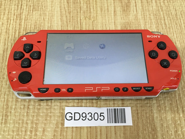 GD9305 With Defects - PSP-2000 Gundam Zeon Ver SONY PSP Console Japan