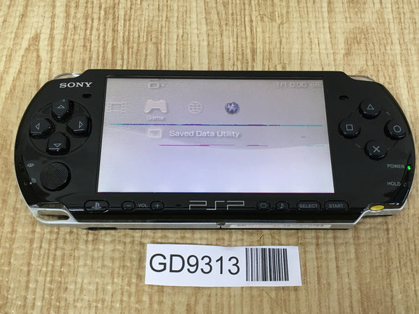 GD9313 With Defects - PSP-3000 PIANO BLACK SONY PSP Console Japan