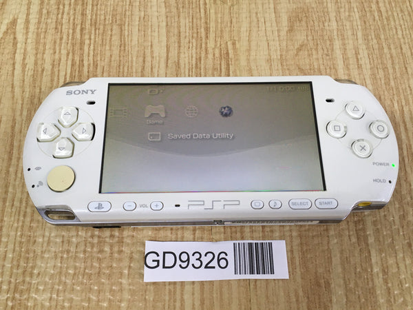 GD9326 With Defects - PSP-3000 PEARL WHITE SONY PSP Console Japan