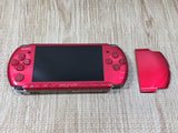 GD9347 With Defects - PSP-3000 RADIANT RED SONY PSP Console Japan