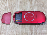 GD9347 With Defects - PSP-3000 RADIANT RED SONY PSP Console Japan