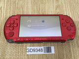 GD9348 With Defects - PSP-3000 RADIANT RED SONY PSP Console Japan
