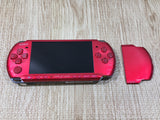 GD9348 With Defects - PSP-3000 RADIANT RED SONY PSP Console Japan