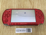 GD9350 With Defects - PSP-3000 RADIANT RED SONY PSP Console Japan