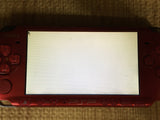 GD9350 With Defects - PSP-3000 RADIANT RED SONY PSP Console Japan