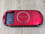 GD9350 With Defects - PSP-3000 RADIANT RED SONY PSP Console Japan