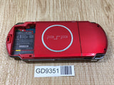GD9351 Not Working - PSP-3000 RADIANT RED SONY PSP Console Japan