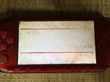 GD9352 With Defects - PSP-3000 RADIANT RED SONY PSP Console Japan