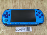 GD9359 Not Working - PSP-3000 Sky Marine Blue SONY PSP Console Japan