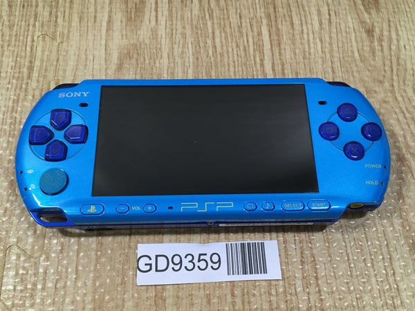 GD9359 Not Working - PSP-3000 Sky Marine Blue SONY PSP Console Japan