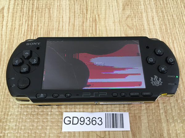 GD9363 With Defects - PSP-3000 MONSTER HUNTER 3RD Ver. SONY PSP Console Japan