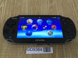 GD9364 With Defects - PS Vita PCH-1000 CRYSTAL BLACK SONY PSP Console Japan