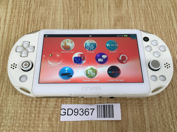 GD9367 With Defects - PS Vita PCH-2000 WHITE SONY PSP Console Japan