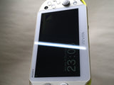 GD9370 With Defects - PS Vita PCH-2000 LIME GREEN WHITE SONY PSP Console Japan
