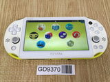 GD9370 With Defects - PS Vita PCH-2000 LIME GREEN WHITE SONY PSP Console Japan