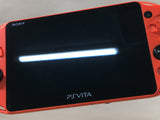GD9484 With Defects - PS Vita PCH-2000 NEON ORANGE Console SONY Japan