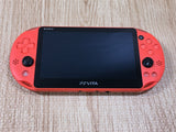 GD9484 With Defects - PS Vita PCH-2000 NEON ORANGE Console SONY Japan