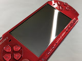 GD9563 With Defects - PSP-3000 RADIANT RED Console Japan