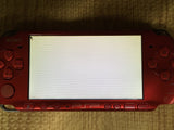 GD9563 With Defects - PSP-3000 RADIANT RED Console Japan