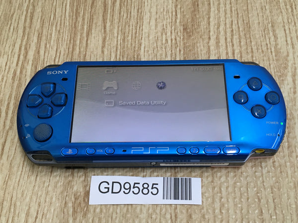 GD9585 With Defects - PSP-3000 VIBRANT BLUE Console Japan – J4U.co.jp