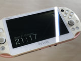 GD9601 With Defects - PS Vita PCH-2000 LIGHT PINK & WHITE Console Japan