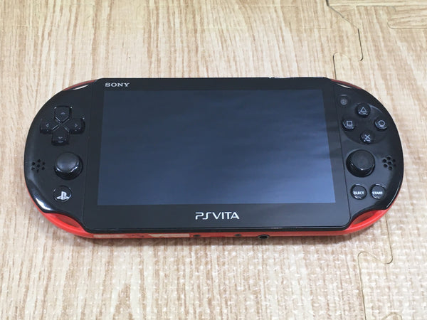 【動作確認済み】 PSVITA PCH-2000 RED/BLACK PlayStation PS Vita Sony Red Black PCH-2000 japan game Console