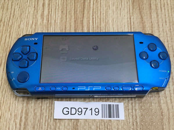 psp3000！ GD9697 With Defects - PSP-3000 MYSTIC Silver Console SONY Japan