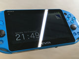 GD9741 With Defects - PS Vita PCH-2000 AQUA BLUE Console SONY Japan