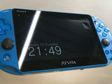 GD9741 With Defects - PS Vita PCH-2000 AQUA BLUE Console SONY Japan