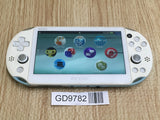 GD9782 With Defects - PS Vita PCH-2000 LIGHT BLUE & WIHTE Console SONY Japan