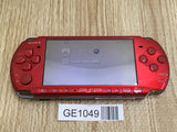 GE1049 With Defects - PSP-3000 RADIANT RED Console SONY Japan