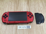 GE1070 Not Working - PSP-3000 RED & BLACK Console SONY Japan