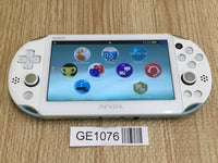 GE1076 Tested Working - PS Vita PCH-2000 LIGHT BLUE & WIHTE