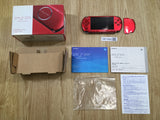 GE1080 With Defects - PSP-3000 RADIANT RED Console SONY Japan