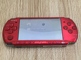 GE1080 With Defects - PSP-3000 RADIANT RED Console SONY Japan
