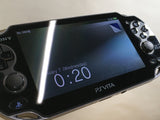 GE1081 Tested Working - PS Vita PCH-1000 CRYSTAL BLACK Console SONY Japan