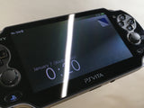GE1081 Tested Working - PS Vita PCH-1000 CRYSTAL BLACK Console SONY Japan