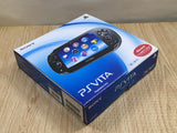 GE1081 Tested Working - PS Vita PCH-1000 CRYSTAL BLACK Console SONY Japan