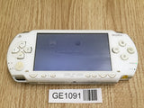 GE1091 With Defects - PSP-1000 CERAMIC WHITE Console SONY Japan