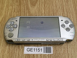GE1151 With Defects - PSP-3000 MYSTIC Silver Console SONY Japan