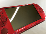 GE1155 With Defects - PSP-3000 RADIANT RED Console SONY Japan