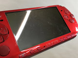 GE1159 With Defects - PSP-3000 RADIANT RED Console SONY Japan